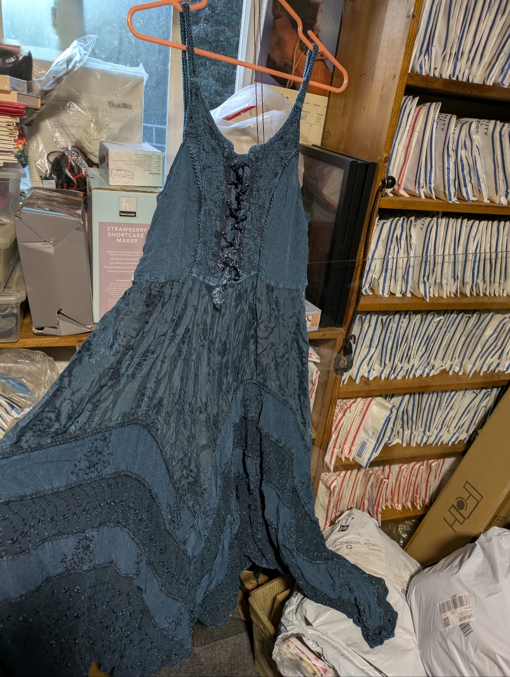 *SOLD* Peach Couture Whimsigoth Dress